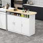 Contemporary Style Specialty Wood Bar Height Pub Table for Kitchen Clearhalo 'Bar Furniture' 'Bar Tables' 'bar_tables' 'furn' 'furn_bar_tables' 'Furniture' 'Kitchen & Dining Furniture' 7605494
