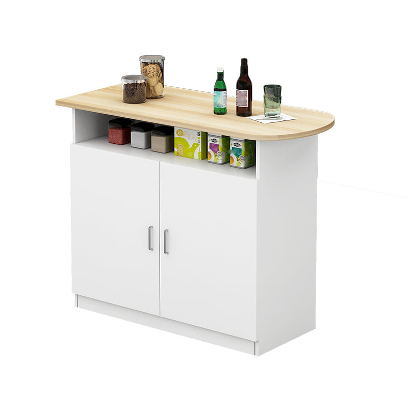 Contemporary Style Specialty Wood Bar Height Pub Table for Kitchen Clearhalo 'Bar Furniture' 'Bar Tables' 'bar_tables' 'furn' 'furn_bar_tables' 'Furniture' 'Kitchen & Dining Furniture' 7605495
