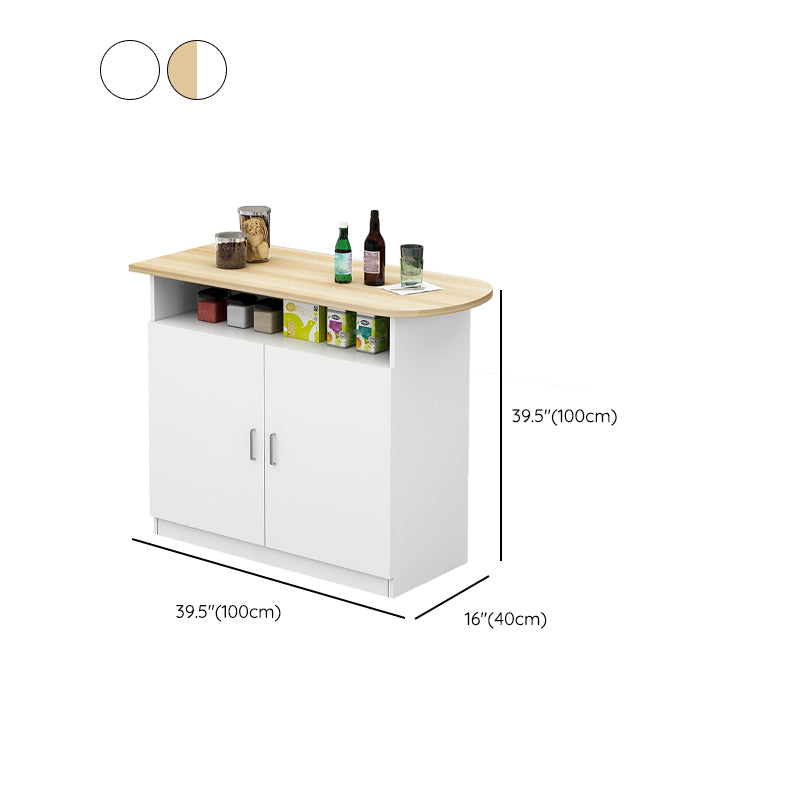 Contemporary Style Specialty Wood Bar Height Pub Table for Kitchen Clearhalo 'Bar Furniture' 'Bar Tables' 'bar_tables' 'furn' 'furn_bar_tables' 'Furniture' 'Kitchen & Dining Furniture' 7605505