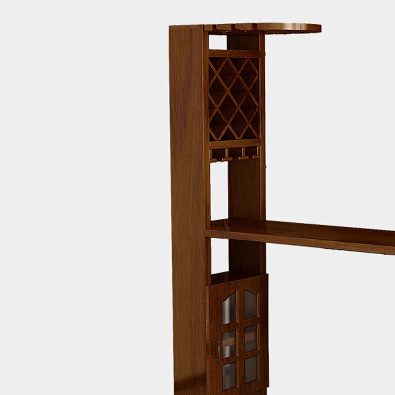 Table de pub rectangulaire moderne en bois massif, hauteur de bar, pour salon