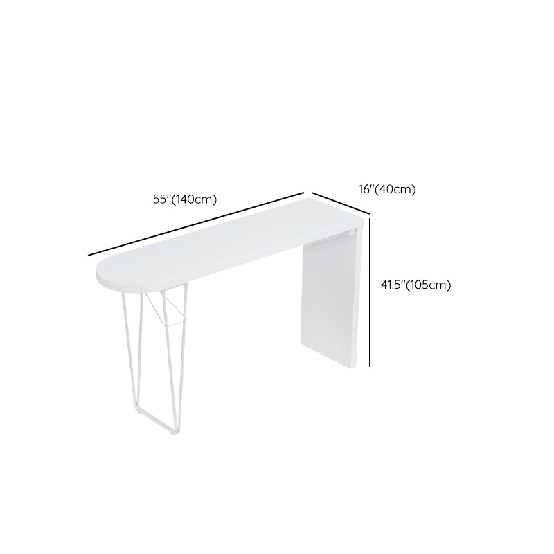 Moderner Pub-Tisch aus Spezialholz in Barhöhe für das Wohnzimmer