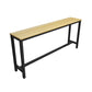 Modern Style Rectangle Wood Bar Height Pub Table for Dining Room Clearhalo 'Bar Furniture' 'Bar Tables' 'bar_tables' 'furn' 'furn_bar_tables' 'Furniture' 'Kitchen & Dining Furniture' 7605600