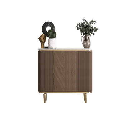 Glam Sideboard Cabinet Marble Sideboard Tavolo con porte per sala da pranzo