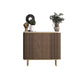 Glam Sideboard Cabinet Marble Sideboard Tavolo con porte per sala da pranzo