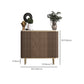Glam Sideboard Cabinet Marble Sideboard Tavolo con porte per sala da pranzo