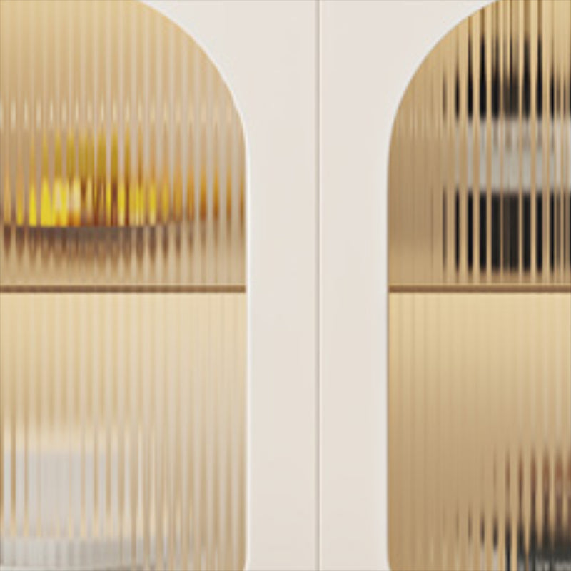 Server da pranzo in pietra di buffet contemporanei con luci per sala da pranzo