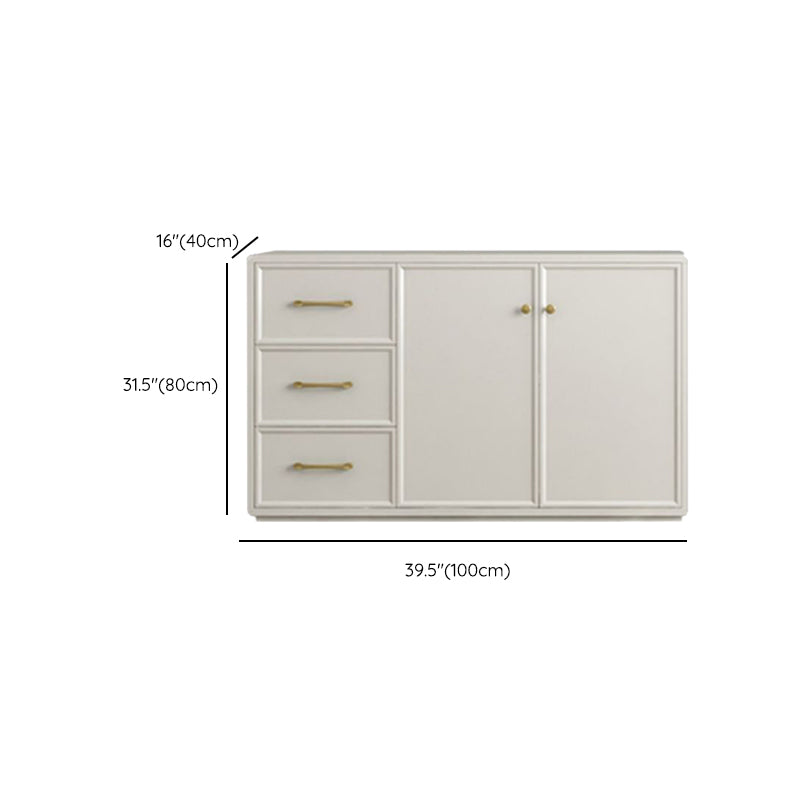 Contemporary Sideboard Cabinet Birch Sideboard Table for Dining Room Clearhalo 'buffet_sideboard' 'Buffets & Sideboards' 'furn' 'furn_buffet_sideboard' 'Furniture' 'Kitchen & Dining Furniture' 7605831