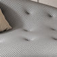 Silla de salón de color sólido con chaise de pino de estilo moderno con un brazo