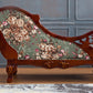 French Country Upholstered Chaise Lounge Couch One Armed Lounge Chair in Solid Wood Clearhalo 'Chairs & Seating' 'Chaise Lounge' 'chaise_lounge' 'furn' 'furn_chaise_lounge' 'Furniture' 'Living Room Furniture' 7606773