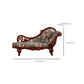 French Country Upholstered Chaise Lounge Couch One Armed Lounge Chair in Solid Wood Clearhalo 'Chairs & Seating' 'Chaise Lounge' 'chaise_lounge' 'furn' 'furn_chaise_lounge' 'Furniture' 'Living Room Furniture' 7606777