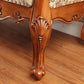 French Country Nailhead Trim Chaise Lounge Couch Einarmiger Lounge Chair