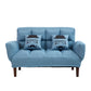 Contemporary Upholstered Chaise Lounge Recessed Arms Chaise Lounge Clearhalo 'Chairs & Seating' 'Chaise Lounge' 'chaise_lounge' 'furn' 'furn_chaise_lounge' 'Furniture' 'Living Room Furniture' 7606811