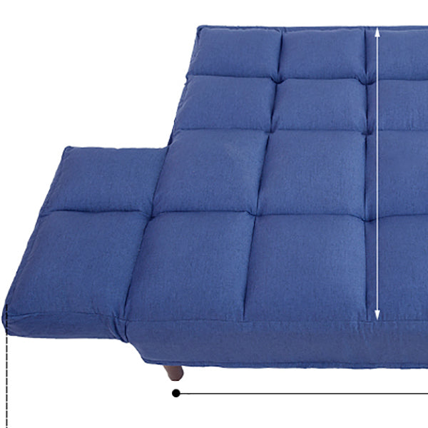 Contemporary Upholstered Chaise Lounge Recessed Arms Chaise Lounge Clearhalo 'Chairs & Seating' 'Chaise Lounge' 'chaise_lounge' 'furn' 'furn_chaise_lounge' 'Furniture' 'Living Room Furniture' 7606819