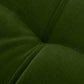 Contemporary Upholstered Chaise Lounge Square Arms Chaise in Green/Blue Clearhalo 'Chairs & Seating' 'Chaise Lounge' 'chaise_lounge' 'furn' 'furn_chaise_lounge' 'Furniture' 'Living Room Furniture' 7606838