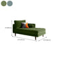 Contemporary Upholstered Chaise Lounge Square Arms Chaise in Green/Blue Clearhalo 'Chairs & Seating' 'Chaise Lounge' 'chaise_lounge' 'furn' 'furn_chaise_lounge' 'Furniture' 'Living Room Furniture' 7606840