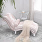 Scandinavian Upholstered Chaise Lounge Couch Armless Chaise Lounge Chair Clearhalo 'Chairs & Seating' 'Chaise Lounge' 'chaise_lounge' 'furn' 'furn_chaise_lounge' 'Furniture' 'Living Room Furniture' 7606959