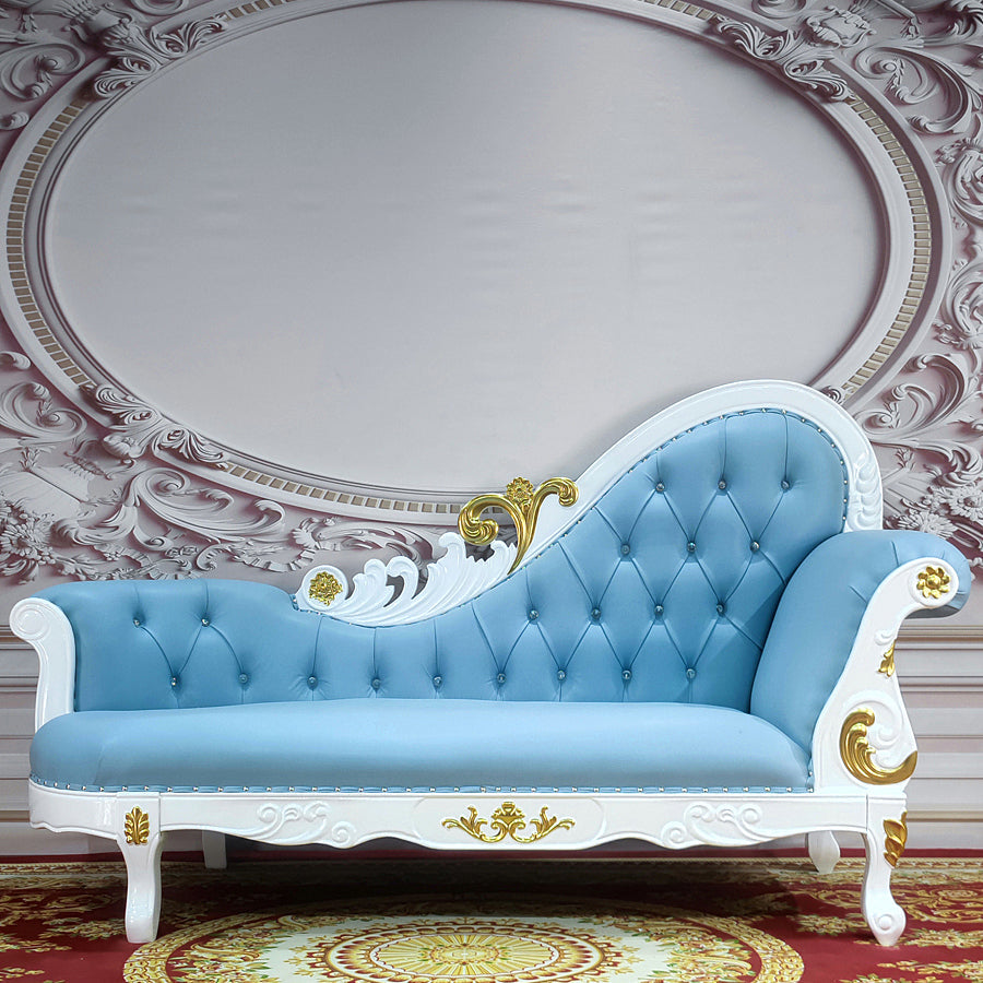 Traditional Upholstered Chaise Lounge Couch with Arms Chaise Lounge Chair Clearhalo 'Chairs & Seating' 'Chaise Lounge' 'chaise_lounge' 'furn' 'furn_chaise_lounge' 'Furniture' 'Living Room Furniture' 7607003