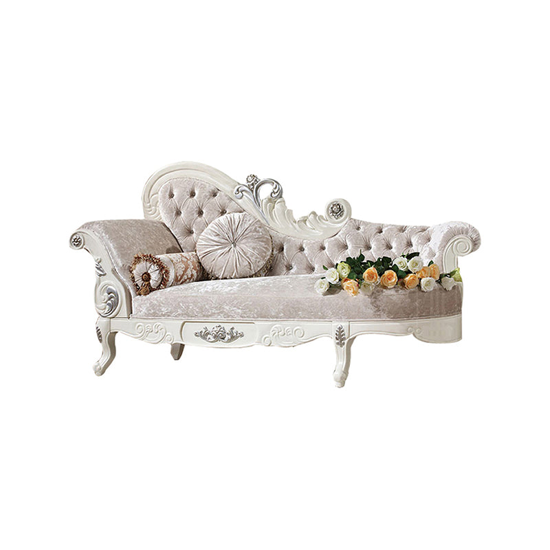 Traditional Upholstered Chaise Lounge Couch with Arms Chaise Lounge Chair Clearhalo 'Chairs & Seating' 'Chaise Lounge' 'chaise_lounge' 'furn' 'furn_chaise_lounge' 'Furniture' 'Living Room Furniture' 7607010