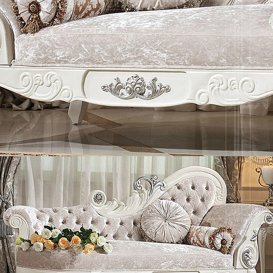 Traditional Upholstered Chaise Lounge Couch with Arms Chaise Lounge Chair Clearhalo 'Chairs & Seating' 'Chaise Lounge' 'chaise_lounge' 'furn' 'furn_chaise_lounge' 'Furniture' 'Living Room Furniture' 7607014