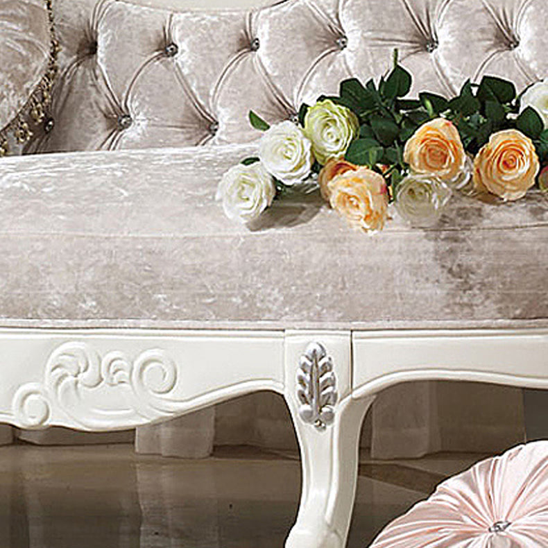 Traditional Upholstered Chaise Lounge Couch with Arms Chaise Lounge Chair Clearhalo 'Chairs & Seating' 'Chaise Lounge' 'chaise_lounge' 'furn' 'furn_chaise_lounge' 'Furniture' 'Living Room Furniture' 7607016