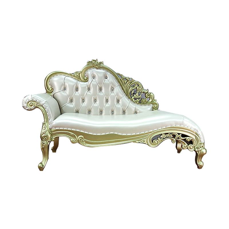 Traditional Upholstered Chaise Lounge Couch with Arms Chaise Lounge Chair Clearhalo 'Chairs & Seating' 'Chaise Lounge' 'chaise_lounge' 'furn' 'furn_chaise_lounge' 'Furniture' 'Living Room Furniture' 7607019