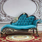 Traditional Upholstered Chaise Lounge Couch with Arms Chaise Lounge Chair Lake Blue Clearhalo 'Chairs & Seating' 'Chaise Lounge' 'chaise_lounge' 'furn' 'furn_chaise_lounge' 'Furniture' 'Living Room Furniture' 7607022