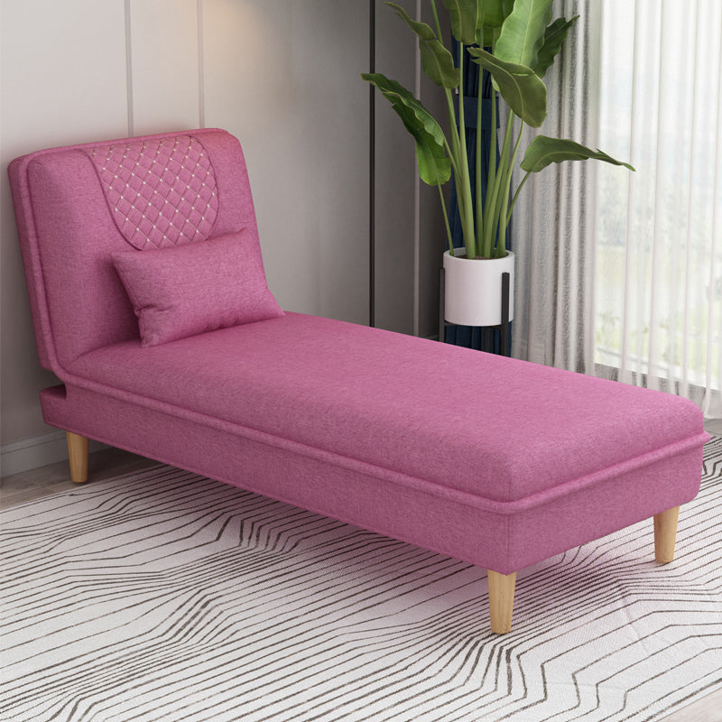 Contemporary Upholstered Chaise Lounge Couch Armless Chaise Lounge Chair Purple Clearhalo 'Chairs & Seating' 'Chaise Lounge' 'chaise_lounge' 'furn' 'furn_chaise_lounge' 'Furniture' 'Living Room Furniture' 7607046