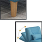 Contemporary Upholstered Chaise Lounge Couch Armless Chaise Lounge Chair Clearhalo 'Chairs & Seating' 'Chaise Lounge' 'chaise_lounge' 'furn' 'furn_chaise_lounge' 'Furniture' 'Living Room Furniture' 7607047