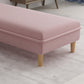 Contemporary Upholstered Chaise Lounge Couch Armless Chaise Lounge Chair Clearhalo 'Chairs & Seating' 'Chaise Lounge' 'chaise_lounge' 'furn' 'furn_chaise_lounge' 'Furniture' 'Living Room Furniture' 7607050
