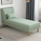 Contemporary Upholstered Chaise Lounge Couch Armless Chaise Lounge Chair Light Green Clearhalo 'Chairs & Seating' 'Chaise Lounge' 'chaise_lounge' 'furn' 'furn_chaise_lounge' 'Furniture' 'Living Room Furniture' 7607056
