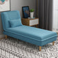 Contemporary Upholstered Chaise Lounge Couch Armless Chaise Lounge Chair Ultramarine Clearhalo 'Chairs & Seating' 'Chaise Lounge' 'chaise_lounge' 'furn' 'furn_chaise_lounge' 'Furniture' 'Living Room Furniture' 7607069