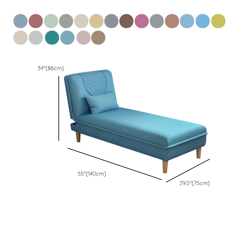 Contemporary Upholstered Chaise Lounge Couch Armless Chaise Lounge Chair Clearhalo 'Chairs & Seating' 'Chaise Lounge' 'chaise_lounge' 'furn' 'furn_chaise_lounge' 'Furniture' 'Living Room Furniture' 7607071