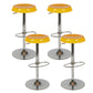 Contemporary Backless Indoor Armless Footrest Bar Stool with Metal Base Clearhalo 'Bar Furniture' 'Bar Stools' 'bar_stools' 'furn' 'furn_bar_stools' 'Furniture' 'Kitchen & Dining Furniture' 7607165