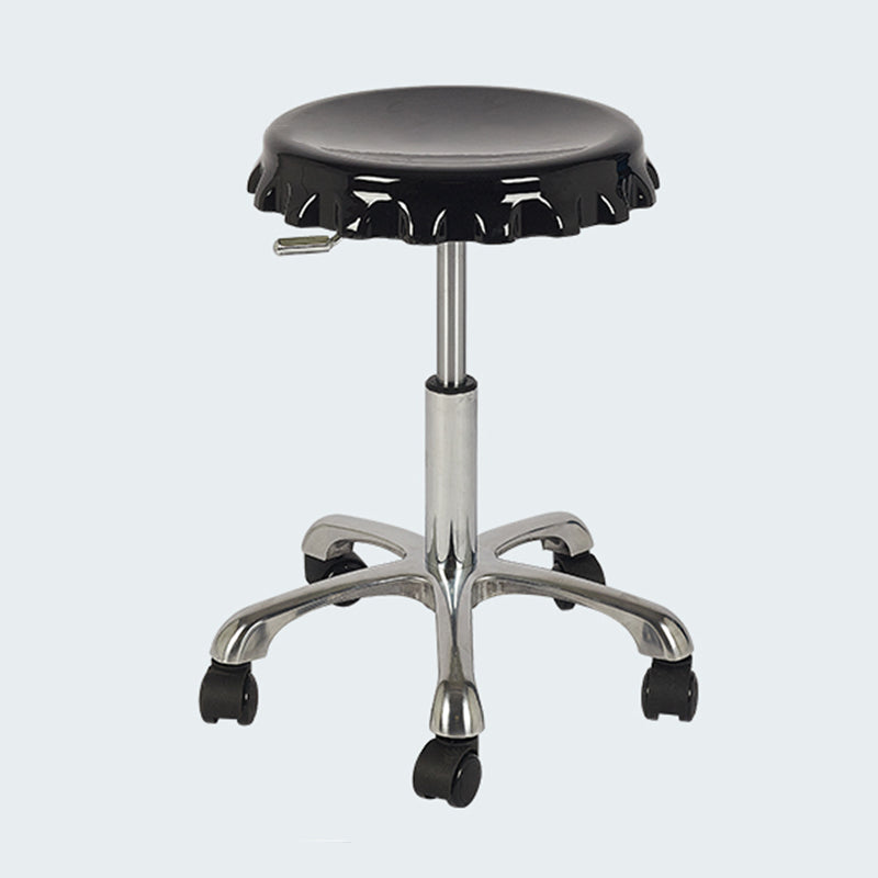 Contemporary Backless Indoor Armless Footrest Bar Stool with Metal Base Clearhalo 'Bar Furniture' 'Bar Stools' 'bar_stools' 'furn' 'furn_bar_stools' 'Furniture' 'Kitchen & Dining Furniture' 7607186