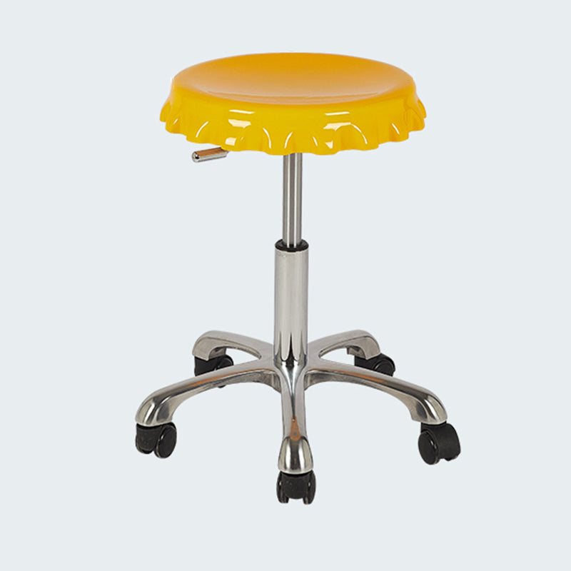 Contemporary Backless Indoor Armless Footrest Bar Stool with Metal Base Clearhalo 'Bar Furniture' 'Bar Stools' 'bar_stools' 'furn' 'furn_bar_stools' 'Furniture' 'Kitchen & Dining Furniture' 7607196