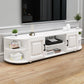 Wooden TV Stand Console Scandinavian Media Console for Living Room