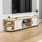Wooden TV Stand Console Scandinavian Media Console for Living Room