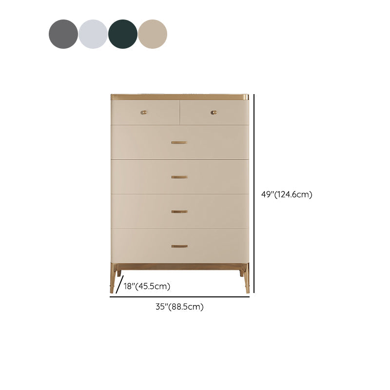 Cofensador de cofres de almacenamiento glamoroso cofre de almacenamiento de madera con cajones