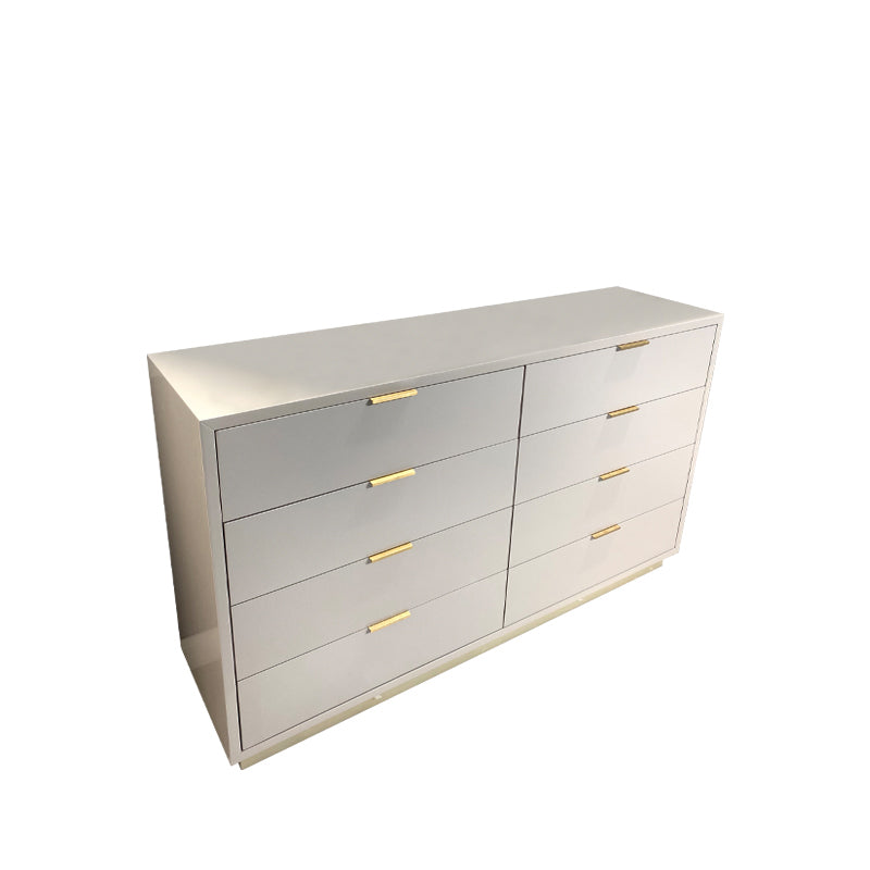 Modern de almacenamiento Chox Tresser Piedra/Cofre de almacenamiento de madera con cajones