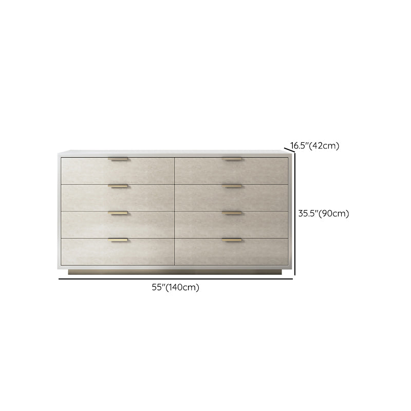 Modern de almacenamiento Chox Tresser Piedra/Cofre de almacenamiento de madera con cajones