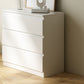 Modernism Horizontal Double Dresser Wood Storage Bachelor Chest for Home