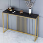 Mesa de la mesa de la consola contemporánea de forma rectángulo Table de sofá de piedra en For Hall