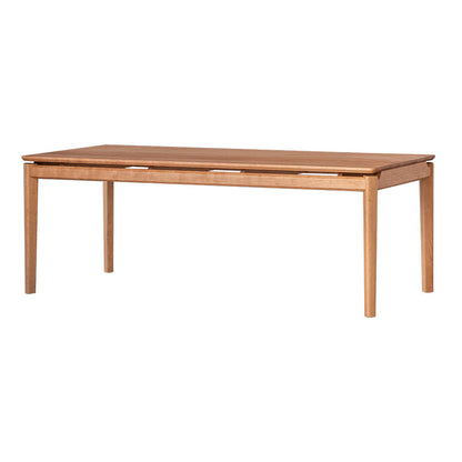 Bureau de bureau rectangulaire en bois massif Parsons Base Writing Desk, 29,9 "haut