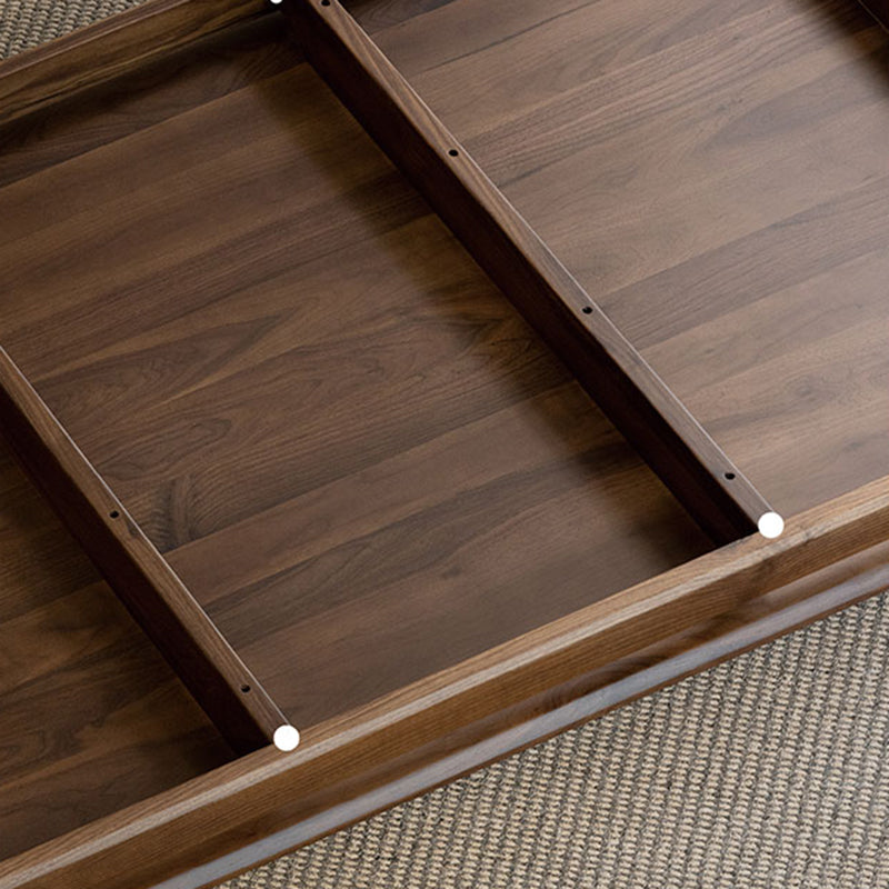 Bureau de bureau rectangulaire en bois massif Parsons Base Writing Desk, 29,9 "haut