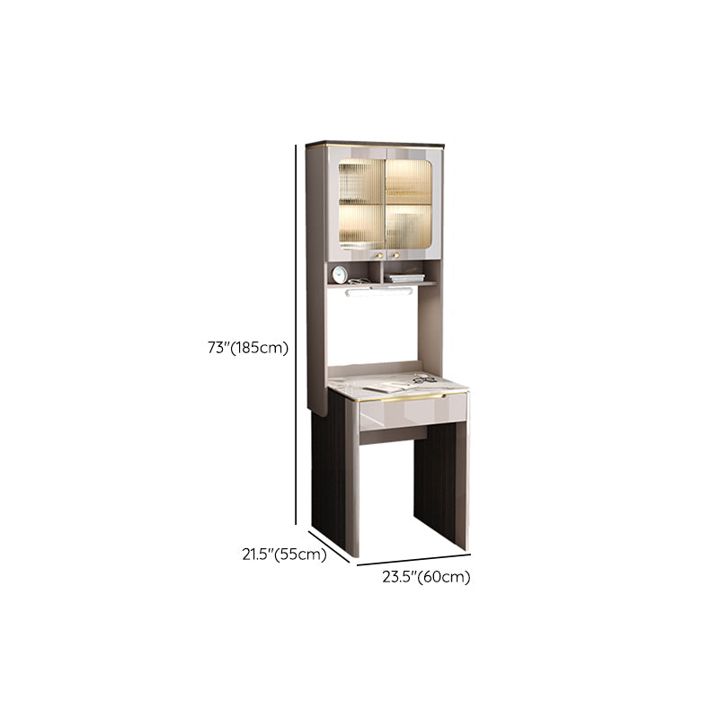 Bureau de bureau de style contemporain Bureau de forme rectangulaire de forme de tâche pour la maison