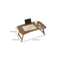 Contemporary Style Wood Office Desk Irregular Shape Task Desk for Home Clearhalo 'furn' 'furn_office_desk' 'Furniture' 'Office Desks' 'Office Furniture' 'office_desk' 7609494