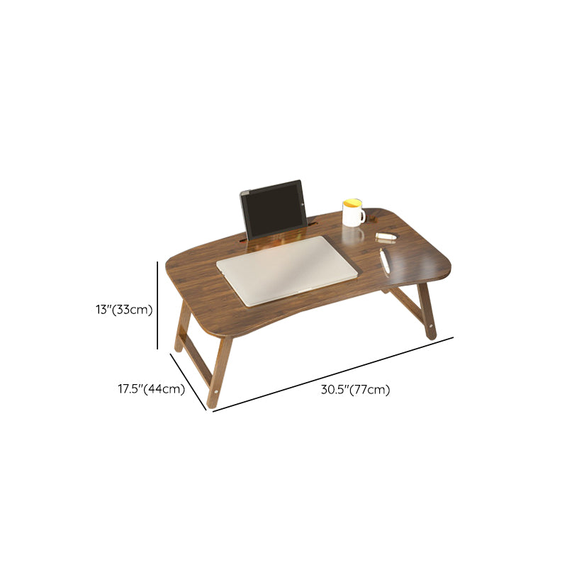 Contemporary Style Wood Office Desk Irregular Shape Task Desk for Home Clearhalo 'furn' 'furn_office_desk' 'Furniture' 'Office Desks' 'Office Furniture' 'office_desk' 7609494