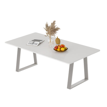 Bureau d'écriture en pierre de style glamour Bureau de traîneau en métal pour la maison