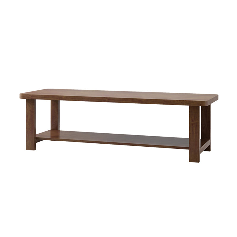 Bureau de réunion en bois massif bourse de bureau rectangulaire, 29,5 pouces de haut