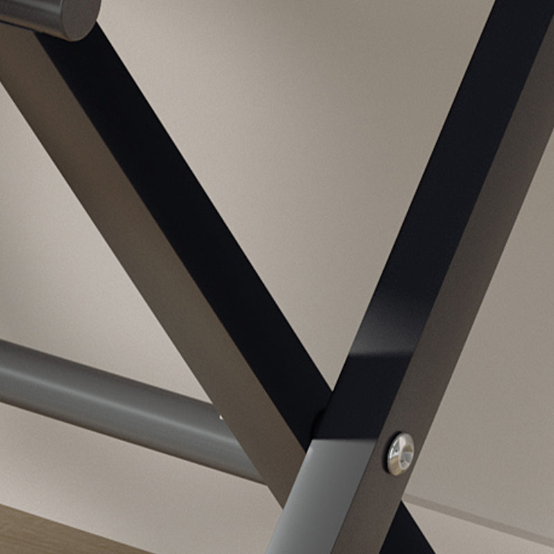 Modern Folding Writing Desk Trestle Base Dormitory Office Desk Clearhalo 'furn' 'furn_office_desk' 'Furniture' 'Office Desks' 'Office Furniture' 'office_desk' 7609617